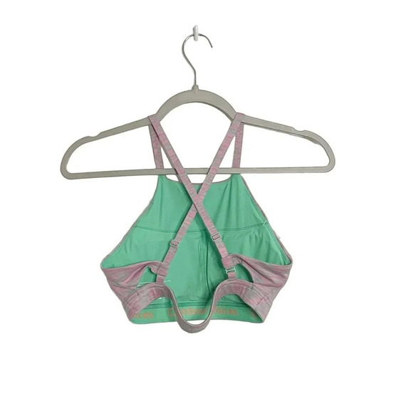 Outdoor Voices Freeform Sports Bra Strappy Bra in Watermelon Sugar Small NEW - Picture 4 of 6
